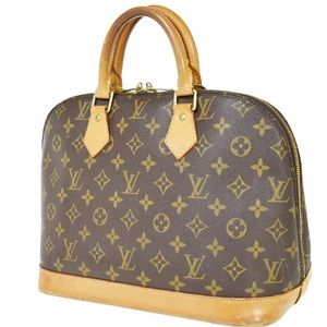 LOUIS VUITTON MONOGRAM ALMA SATCHEL BAG